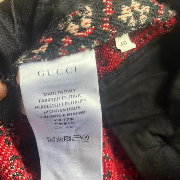 Authentic Gucci Logo Print Women Pants - Picture 4 of 8